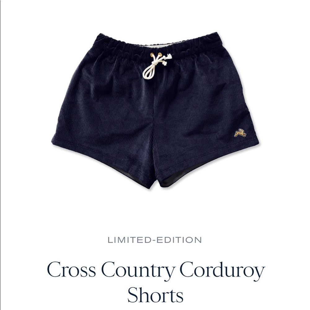 Navy Women’s Cross Country Corduroy Shorts